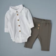 78202 Рубашка-боди + брюки хлопок+футер петля